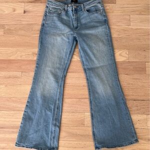 Quince Light Blue Luna Stretch Flare Jean